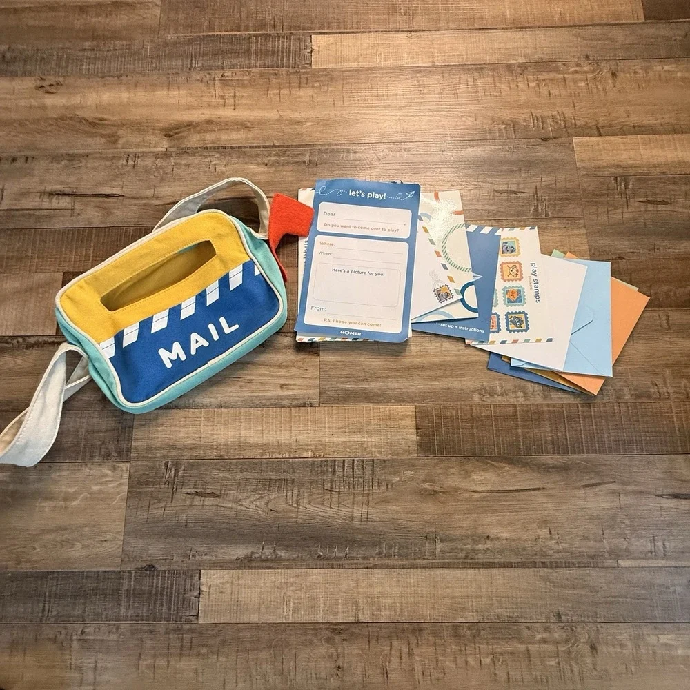 HOMER Mail Adventure Learn And Play Writing Activity Set Age 3-6 Incomplete
